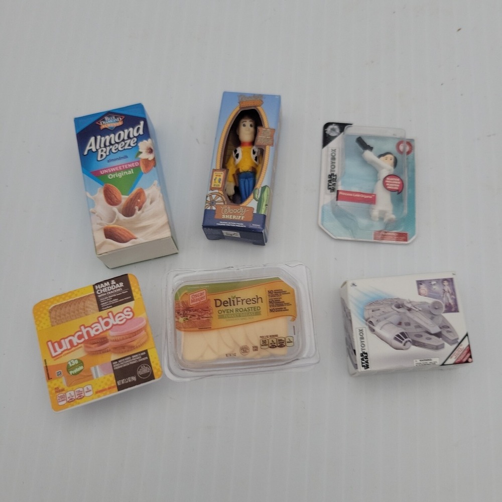Zuru 5 Surprise Mini Brands Lot Star Wars Toy Story Food 6pc Mixed Collection